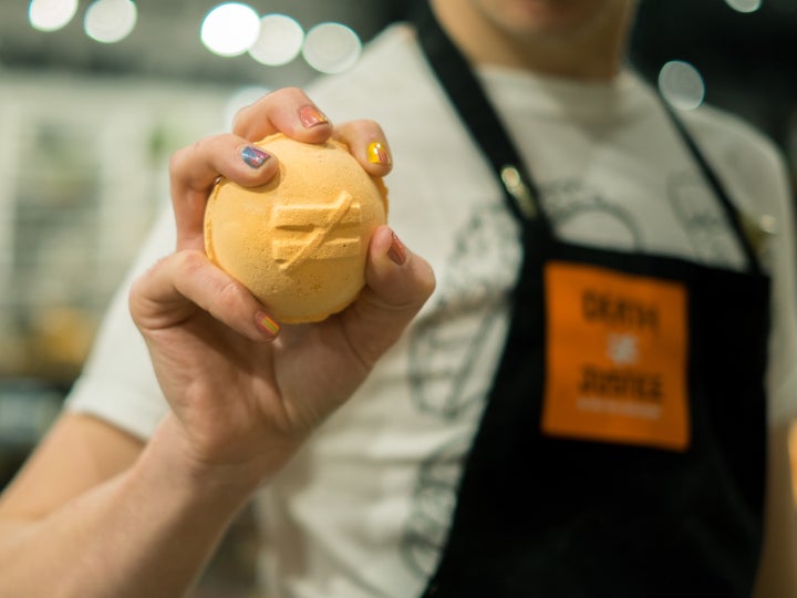 The Lush "31 States" bath bomb is a special edition of the company's signature product meant to boost awareness of the death