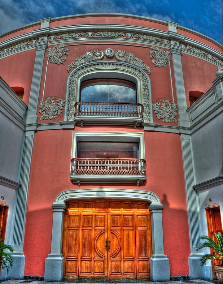 <p> The Angela Peralta Theater in Mazatlan </p>
