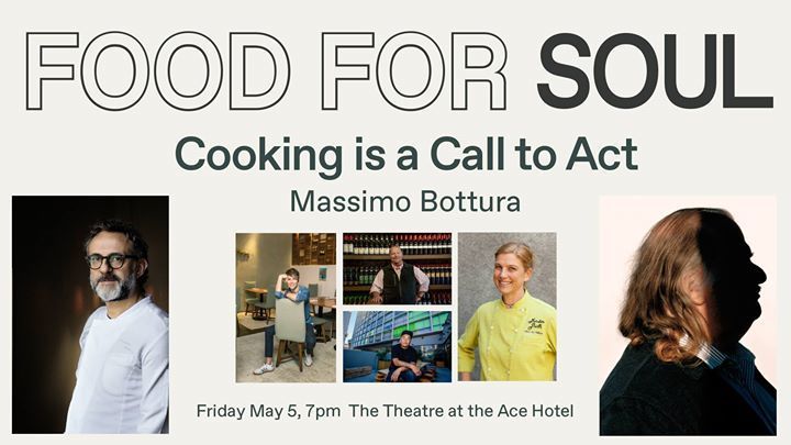 A chef’s round table and documentary about a gourmet soup kitchen using discarded ingredients occurred under the auspices of the month long  ‘Food Bowl' curated by epicurean savant, Jonathan Gold of the ‘L.A. Times,’ along with corporate entities such as San Pellegrino sparkling water and several hunger focused non profits. 