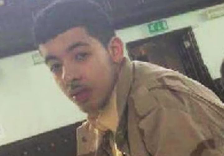 Salman Ramadan Abedi was known 'up to a point' by security agencies and has been pictured for the first time; the picture above was taken some years ago during a class at a mosque