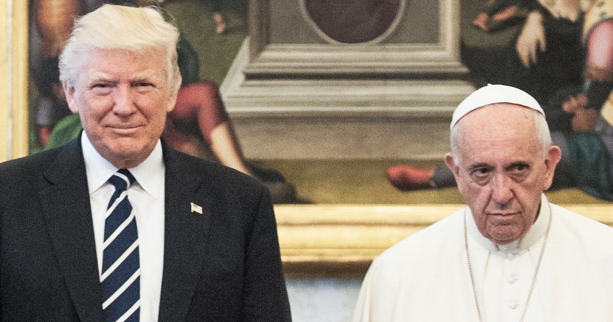 Pope Francis Looking Super Sad With The Trumps Is A Divine New Meme Huffpost Australia