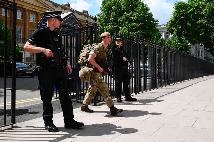 Soldiers will work alongside armed police to secure key sites across the UK