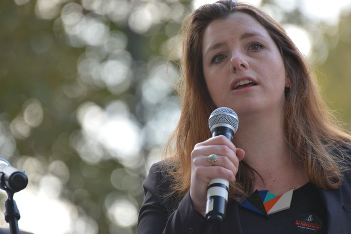 <strong>Alison McGovern has spoken at several Spirit of Shankly supporters' union events</strong>.