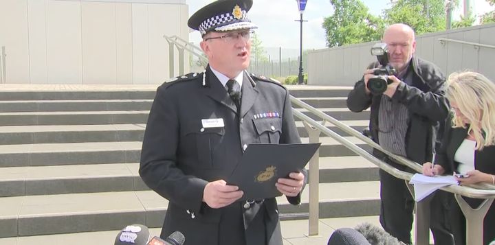 Ch Con Ian Hopkins said his officers were investigating a terror 'network' after Monday's attack