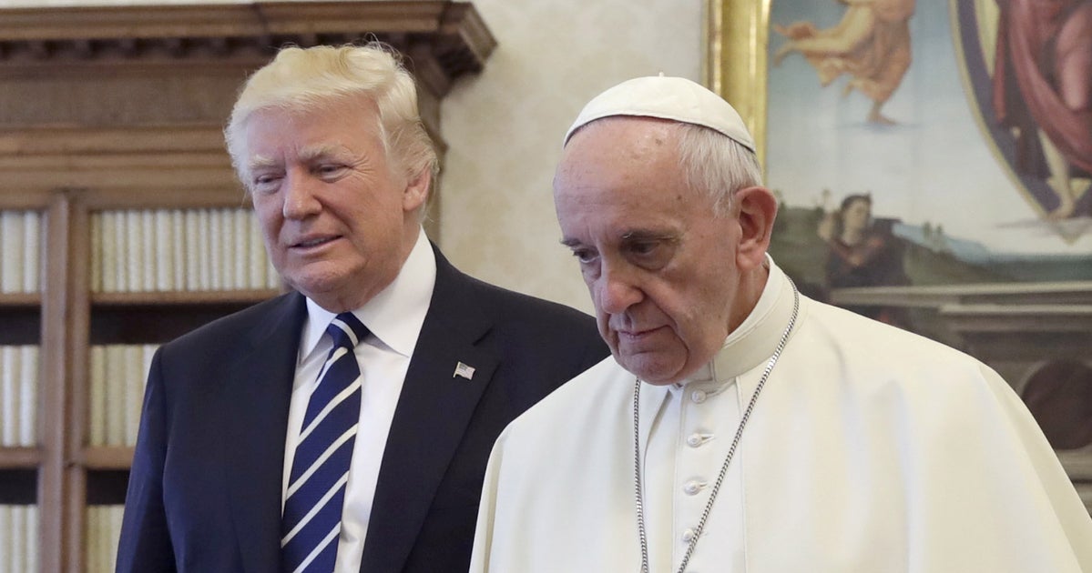 The Pope Met Trump And The Look On His Face Says It All | HuffPost Videos