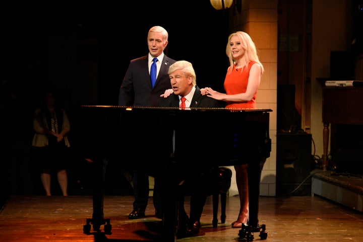 Alec Baldwin as Donald Trump singing "Hallelujah."