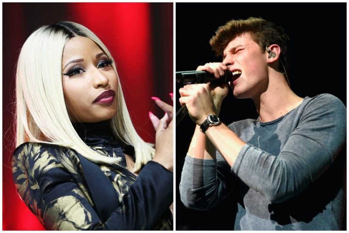 Nicki Minaj and Shawn Mendes have both stated publicly that they will not stop playing live as a result of the deadly Manches