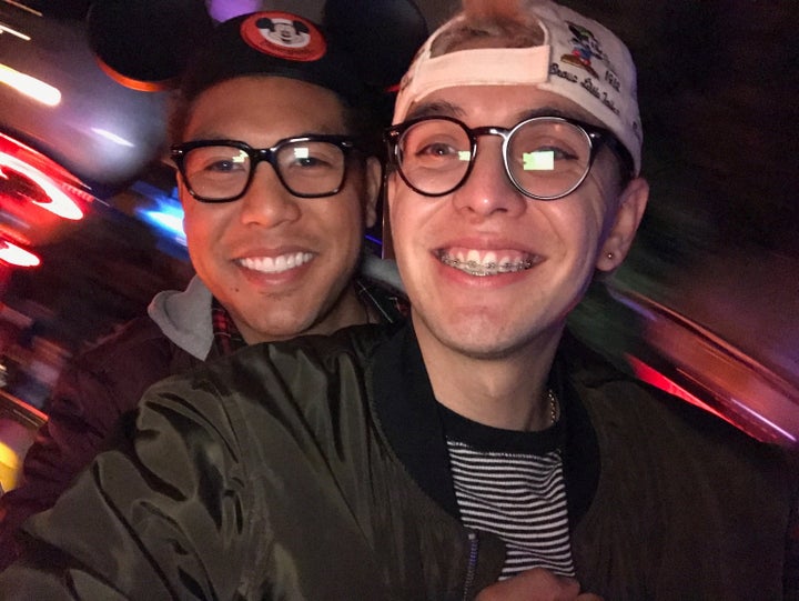 The California-based couple have annual passes to Disneyland, and visit the resort at least once a month.