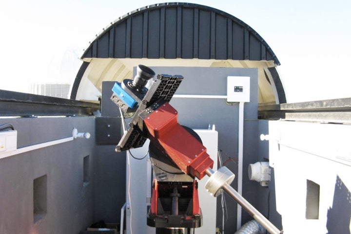 The KELT-South robotic telescope in South Africa that made the discovery of KELT-11b.