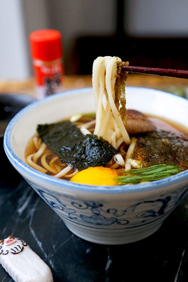 Light Udon Noodle Soup