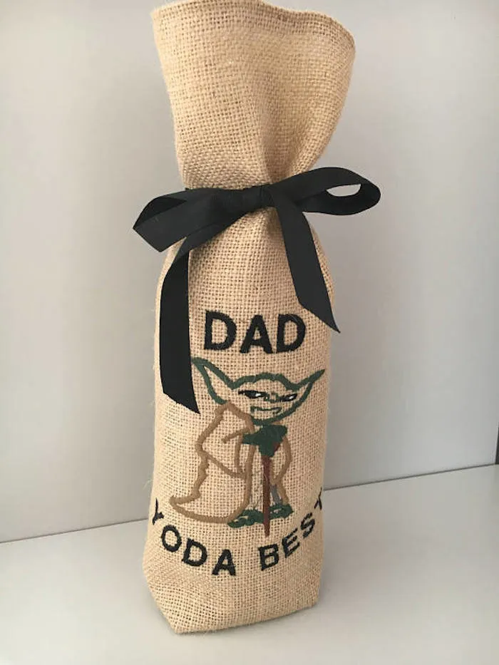 Star Wars Yoda Best Dad, Personalized Father's Day Gift Grill Set