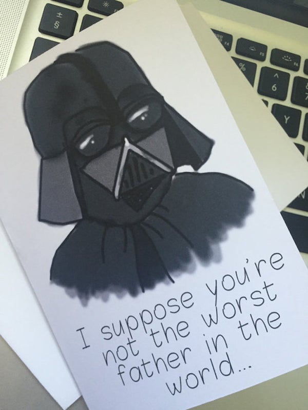 15 Father's Day Gifts And Cards For The 'Star Wars'Loving Dad In Your