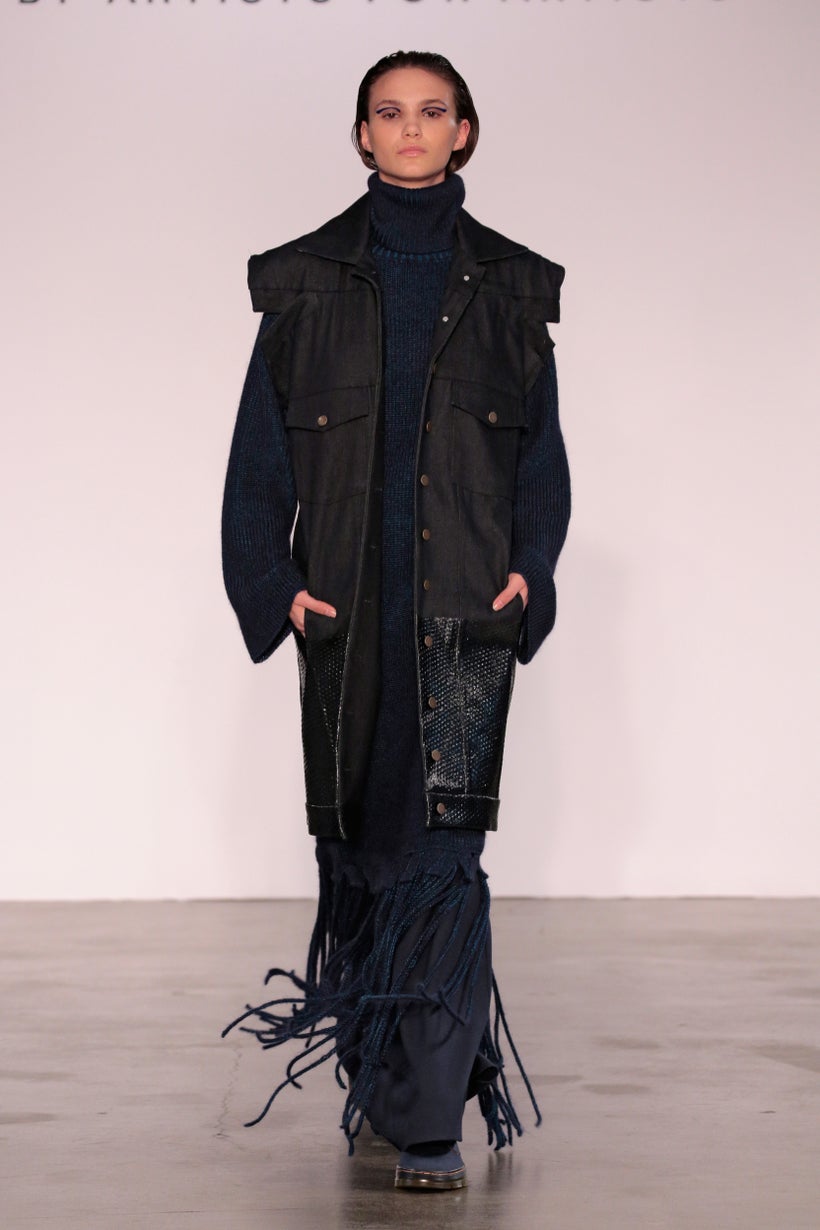 Amanda Velasquez (BFA Fashion Design) and Shanice Ashley Green (BFA Knitwear Design)