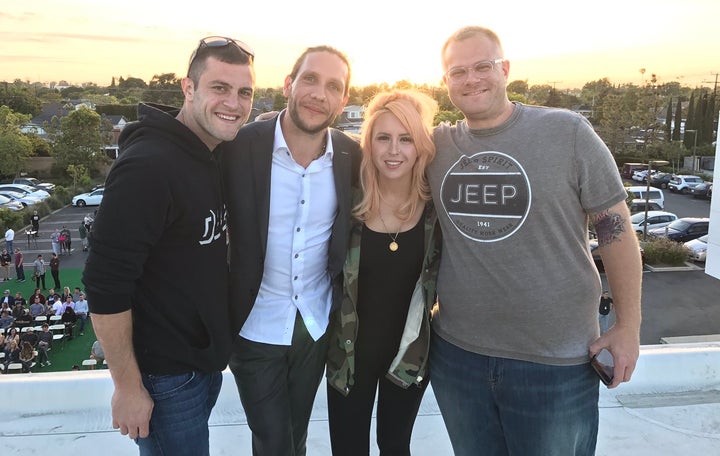 <p>Together, we have 18 years of recovery. More important, we have each other. My friends: <a rel="nofollow" href="https://twitter.com/garretthade" target="_blank">Garrett</a>, <a rel="nofollow" href="https://twitter.com/brandon_novak" target="_blank">Brandon</a>, <a rel="nofollow" href="https://twitter.com/sirah" target="_blank">Sirah</a>, and <a rel="nofollow" href="https://twitter.com/ryanforrecovery" target="_blank">me</a>.</p>