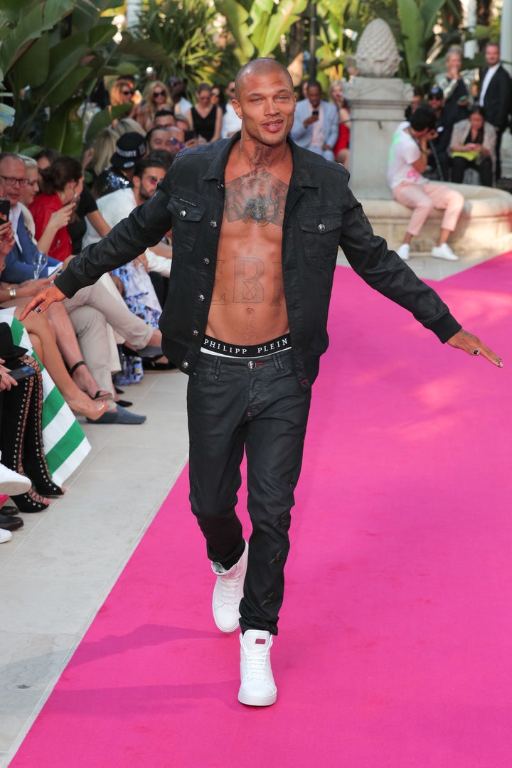 Viral Hot Mugshot Guy Stuns On Philipp Plein Runway at Cannes HuffPost Entertainment