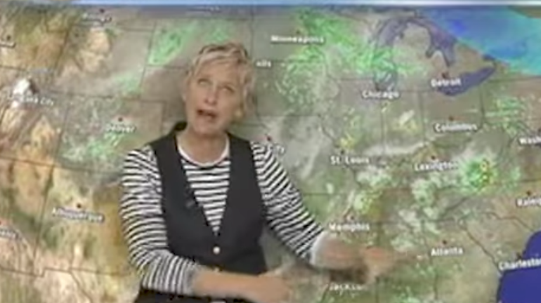 When Celebrities Do The Weather, It's Breezy With A Chance Of Hilarity ...
