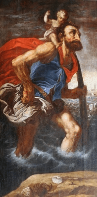 St. Christopher, patron of travellers