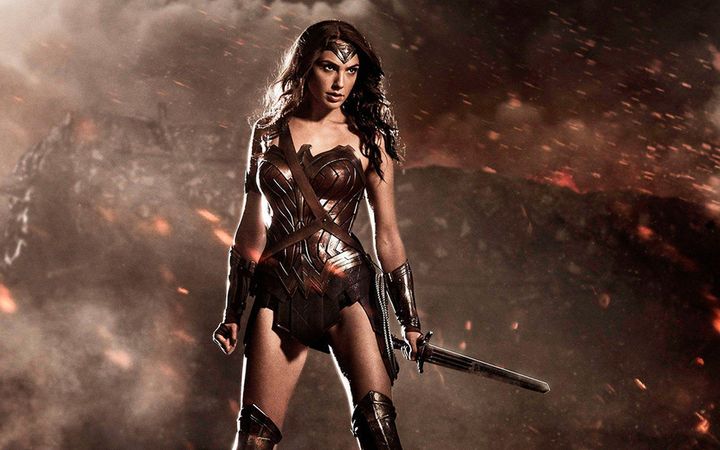 Wonder Woman embodies the male fantasy of warrior women.