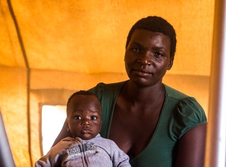 Sharon Mapanga, 35, wonders if she will be able to put her children through school after months of not working.