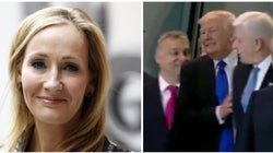 J.K. Rowling Calls Trump A ‘Tiny, Little Man’ After He Shoves A
