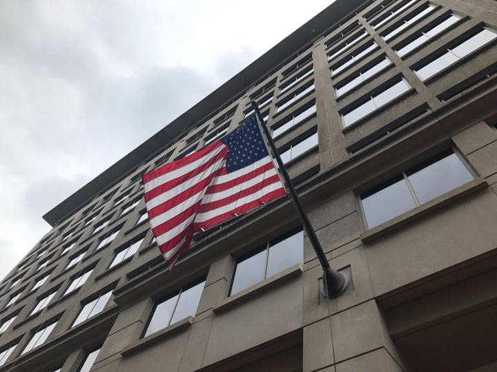 Mueller has established an office at the Patrick Henry Building at Sixth and D streets Northwest in Washington, near the federal courthouse.