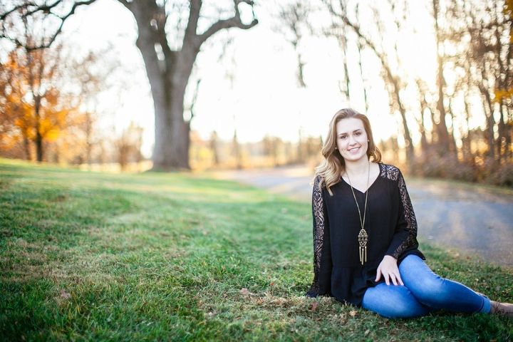 Maddi Runkles, who is a straight-A student and five months pregnant, has been barred from participating in her school's graduation ceremonies.