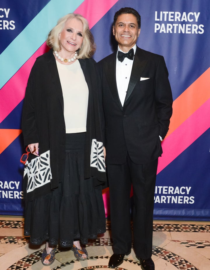 <p>Sheila Nevins, Fareed Zakaria </p>