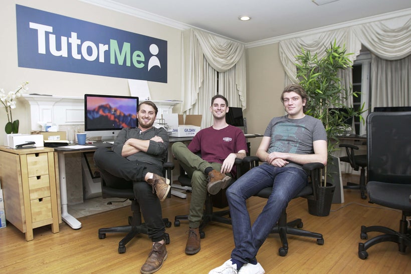 Early days at the office. (Myles Hunter, Ari Stiegler, Victor Kotseruba)