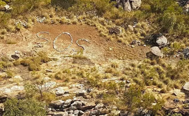 Despite a careful search, there is no sign of people or recent human activity at the site 