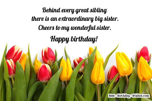 funny birthday wishes for elder sister