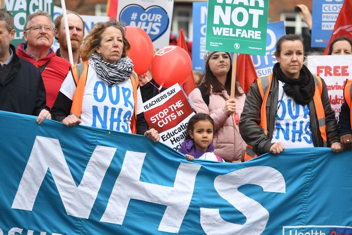 The NHS could be at risk of further cuts.