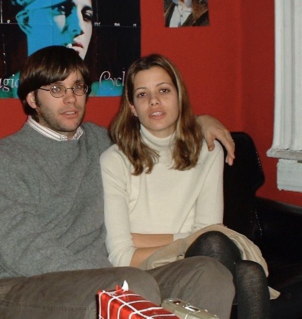 The author with her husband, two days prior to her first surgery, in December, 2000.