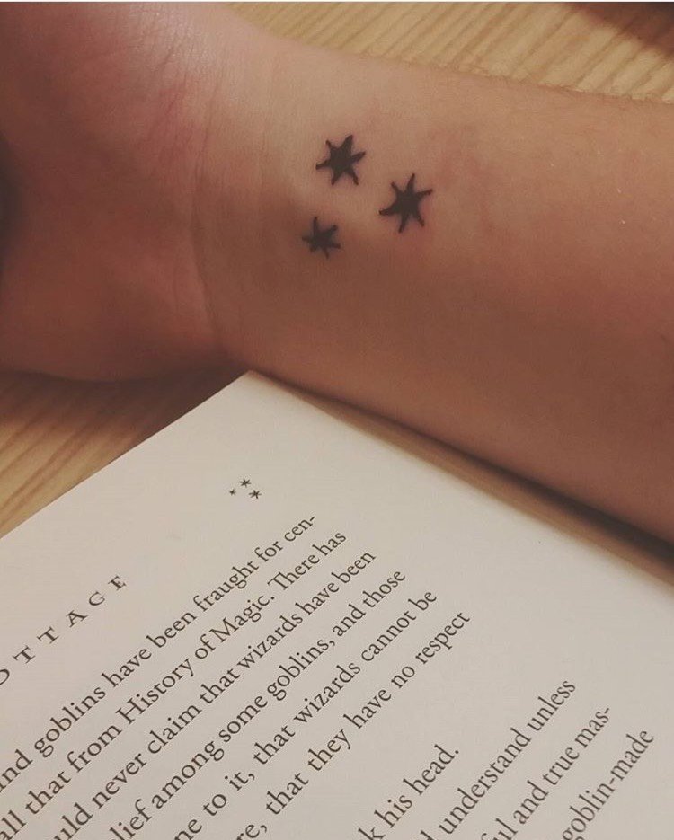 Ink Fusion Where Art and Identity Meet : Dainty Stars Tattoos on Arm I Take  You | Wedding Readings | Wedding Ideas | Wedding Dresses | Wedding Theme