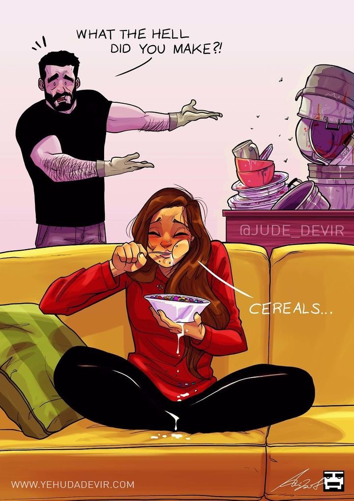 Artist Turns Life With His Wife Into Adorably Relatable Comics | HuffPost