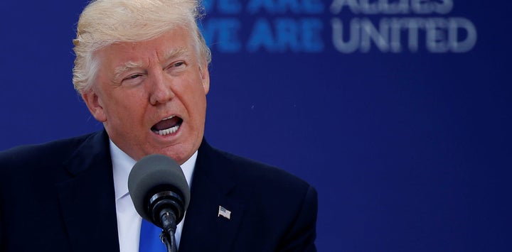 <p><a href="https://www.huffpost.com/news/topic/donald-trump">Donald Trump</a>’s first budget request for fiscal year 2018 includes drastic cuts for diplomacy and overseas aid. </p>