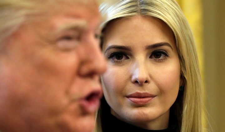 What does Ivanka Trump tell the president and when does he listen?