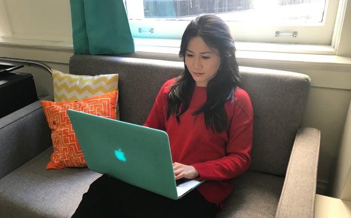 <p>Me working.</p>