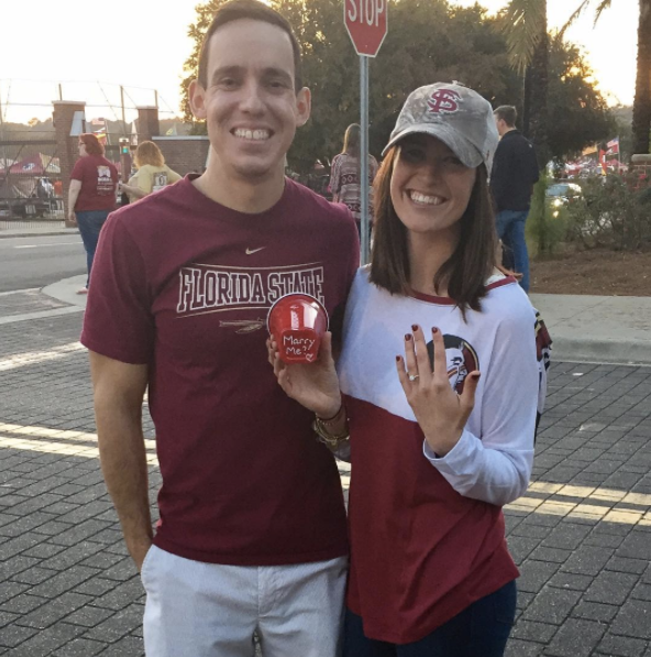 The happy couple.