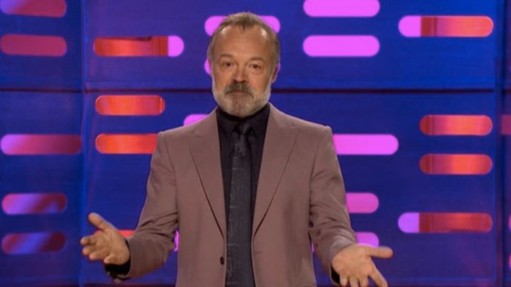 Graham Norton summed up the mood of the nation with his message for Manchester