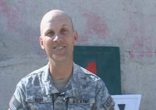 Ricky John Best, 53, died protecting two young Muslim girls from a racist man on the