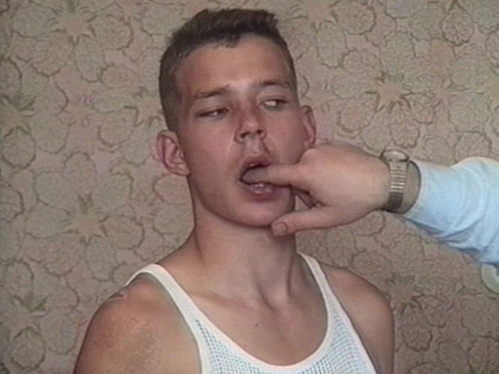 <p>William E. Jones, "The Fall of Communism as Seen in Gay Pornography," 1998 (Single channel video) </p>