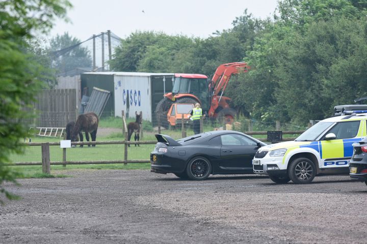 Visitors were evacuated from Hamerton Zoo Park today as police and air ambulance were called to a 'very serious incident'