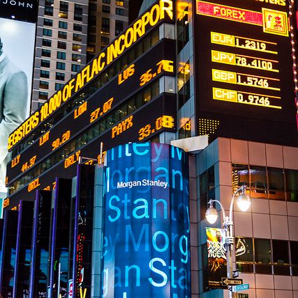 Morgan Stanley Ticker, New York City