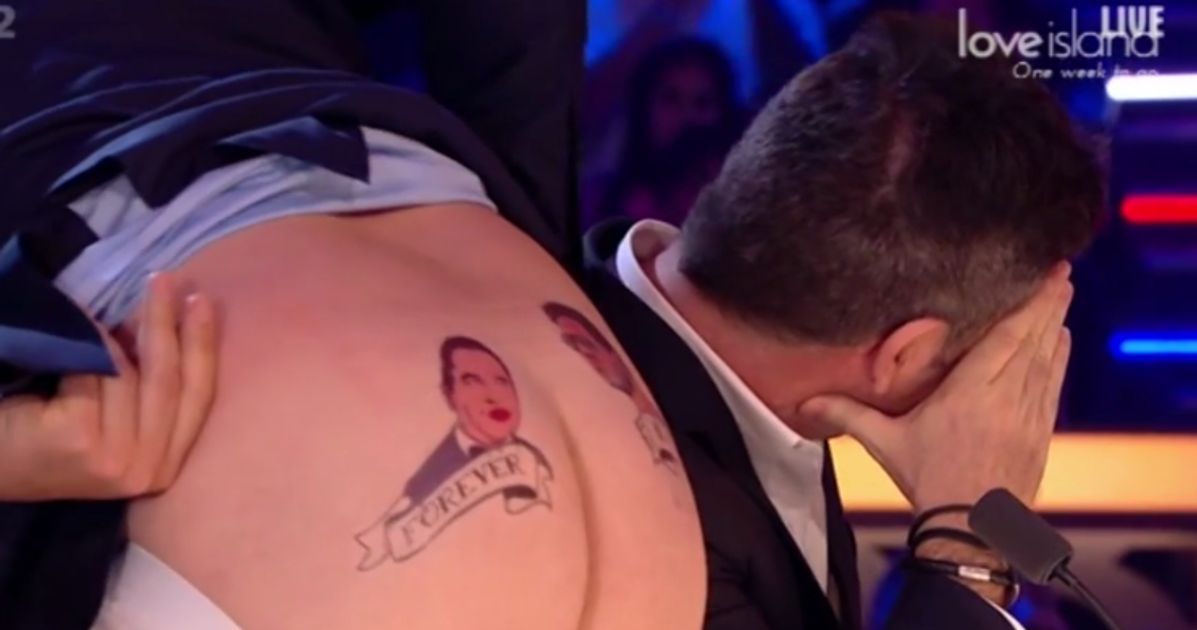 Simon Cowell Is NOT Impressed With David Walliams' Cheeky Tribute To H...