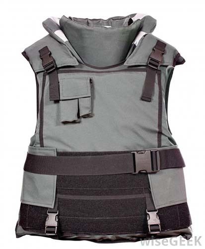 <p><em>Screen shot of kevlar bullet-proof vest</em></p>