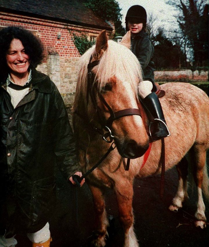 Dr Lin Russell with her daughter Megan, both of whom were killed in the attack 