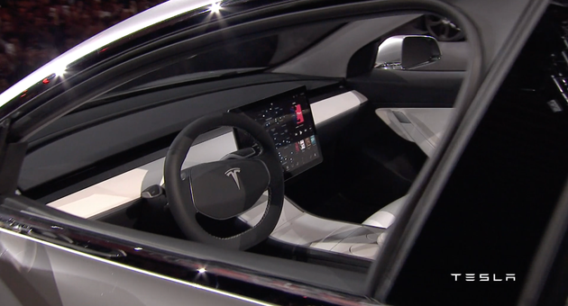 Tesla's Model 3 Dashboard Is A Glimpse Of The Future | HuffPost UK