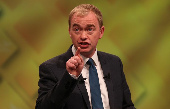 Tim Farron says the NHS is facing a disaster.