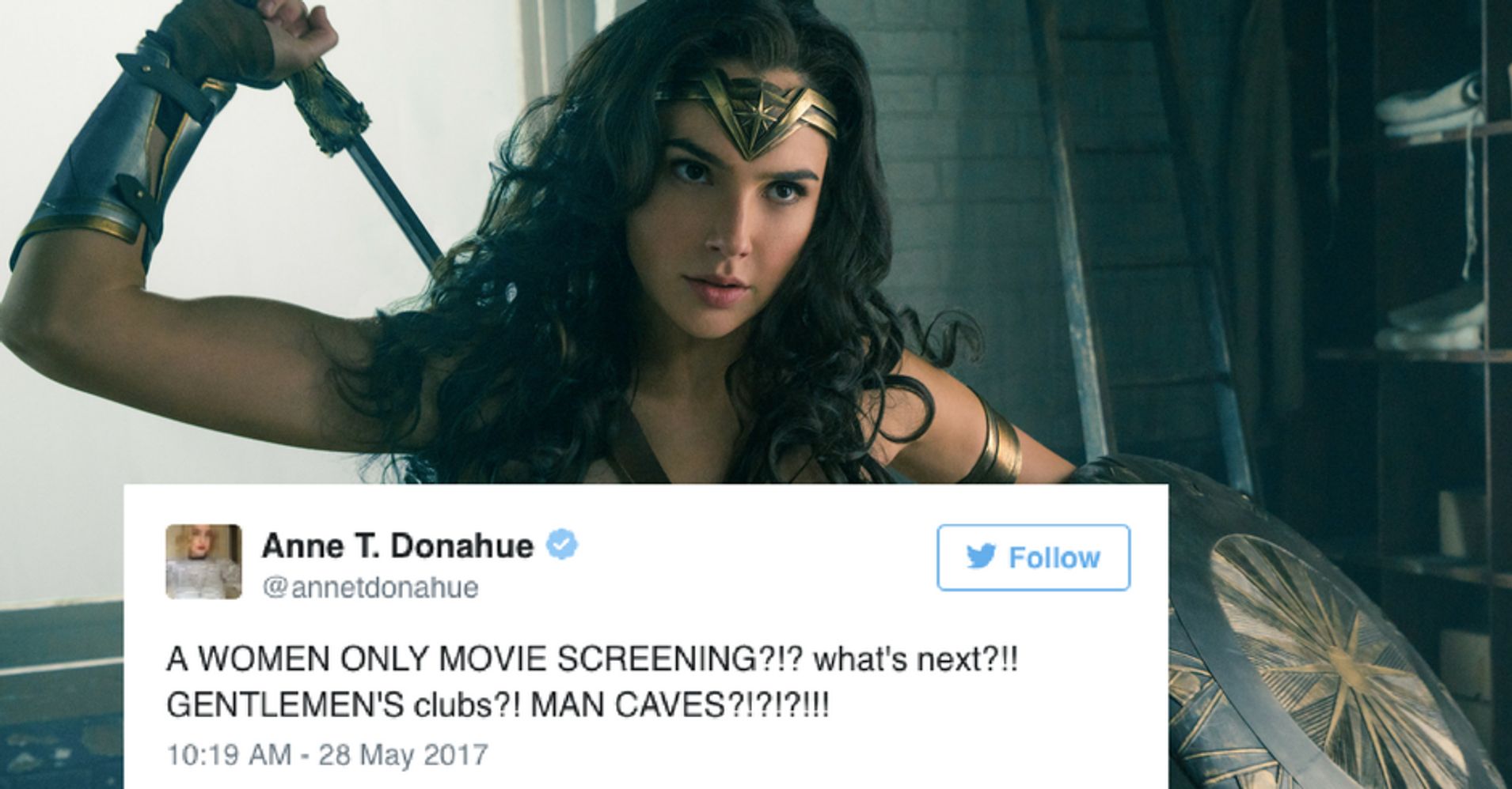 It S Not ‘sexist To Exclude Men From A ‘wonder Woman