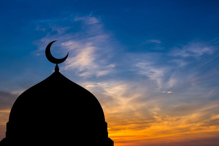 The dome of a mosque.